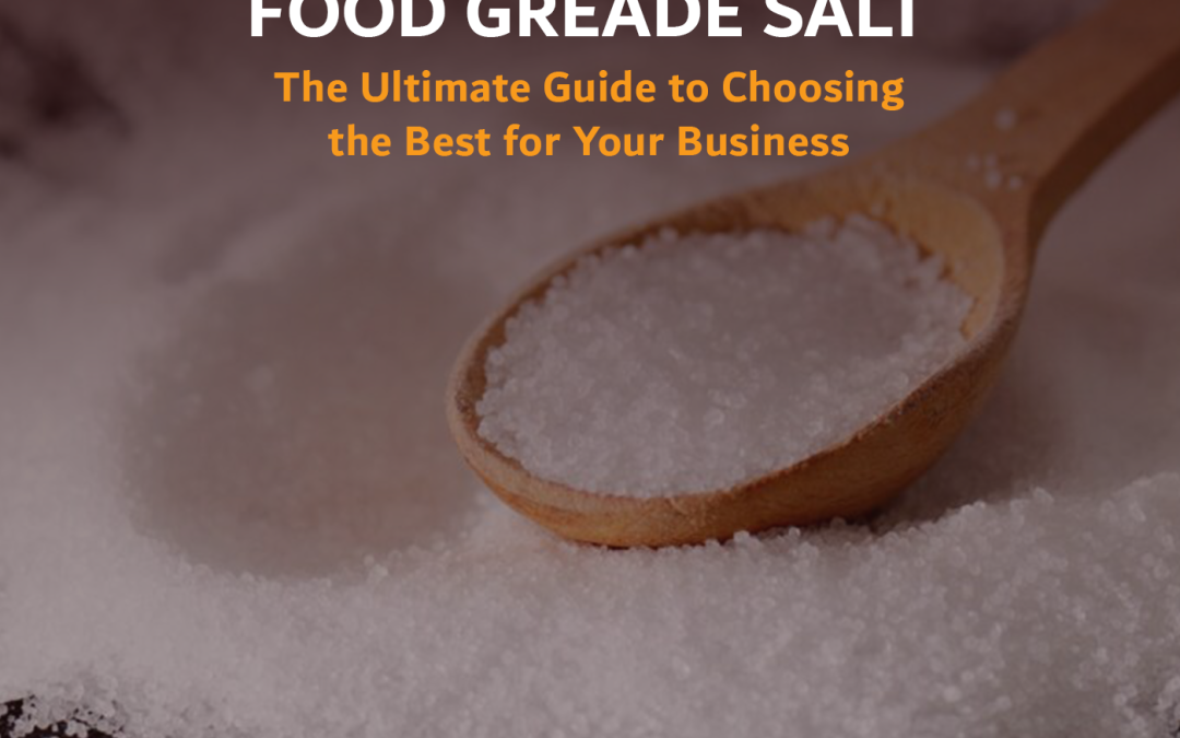 Food Grade Salt: The Ultimate Guide to Choosing the Best for Your Business