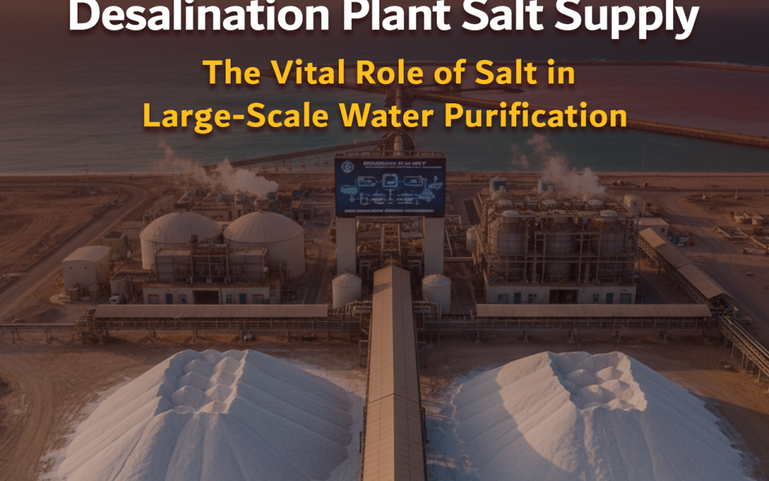 Desalination Plant Salt Supply: The Vital Role of Salt in Large-Scale Water Purification