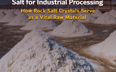 Salt for Industrial Processing: How Rock Salt Crystals Serve as a Vital Raw Material