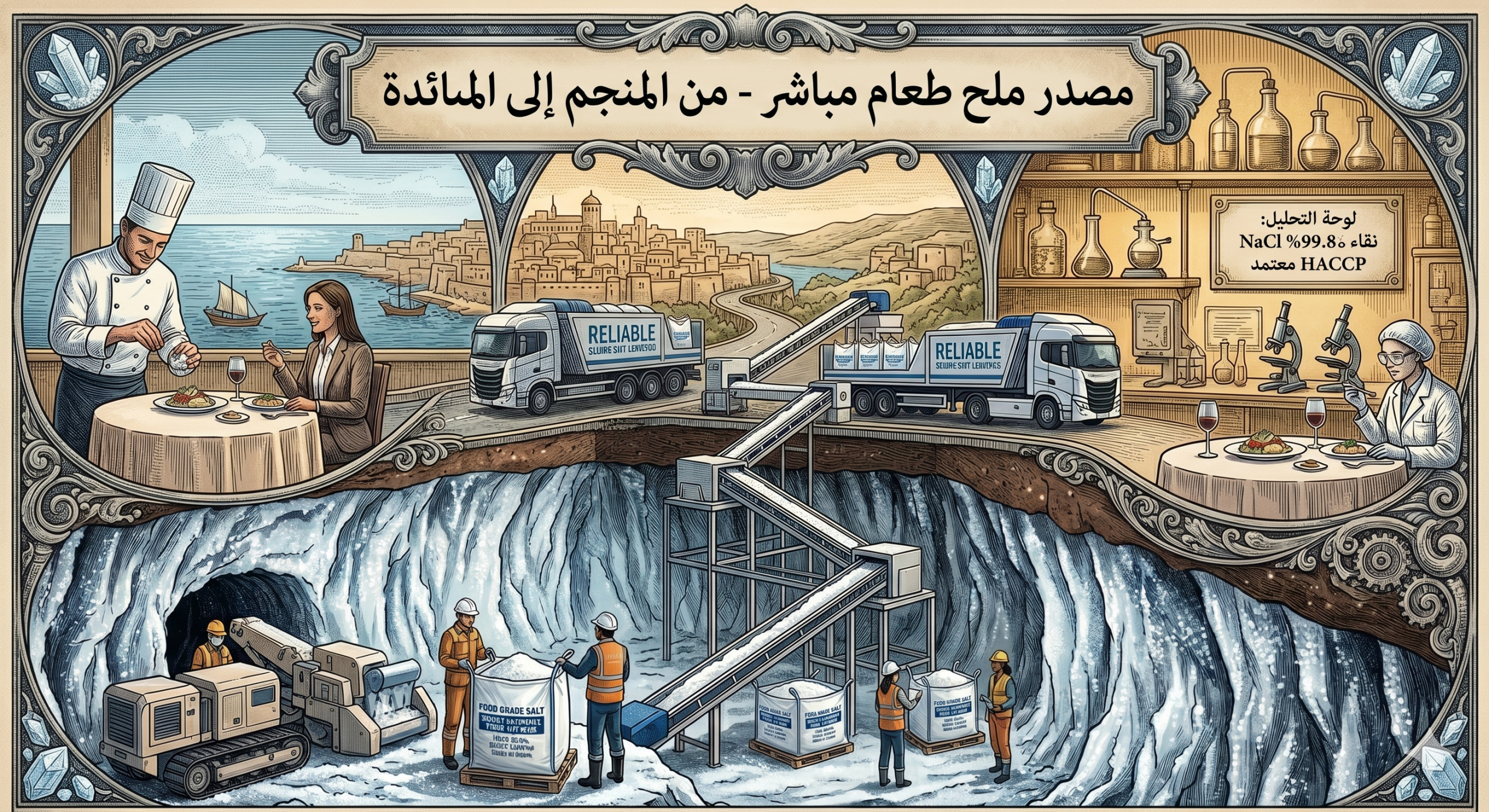 Direct Food Grade Salt Sourcing: The Economic Advantages of Buying from Manufacturers