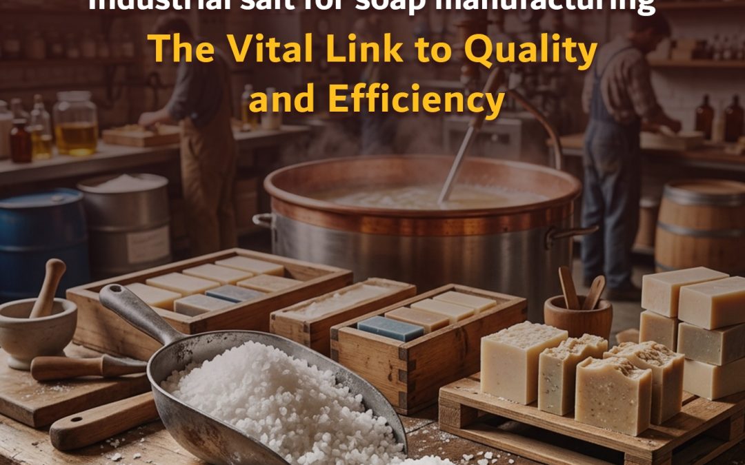 Industrial salt for soap manufacturing: The Vital Link to Quality and Efficiency
