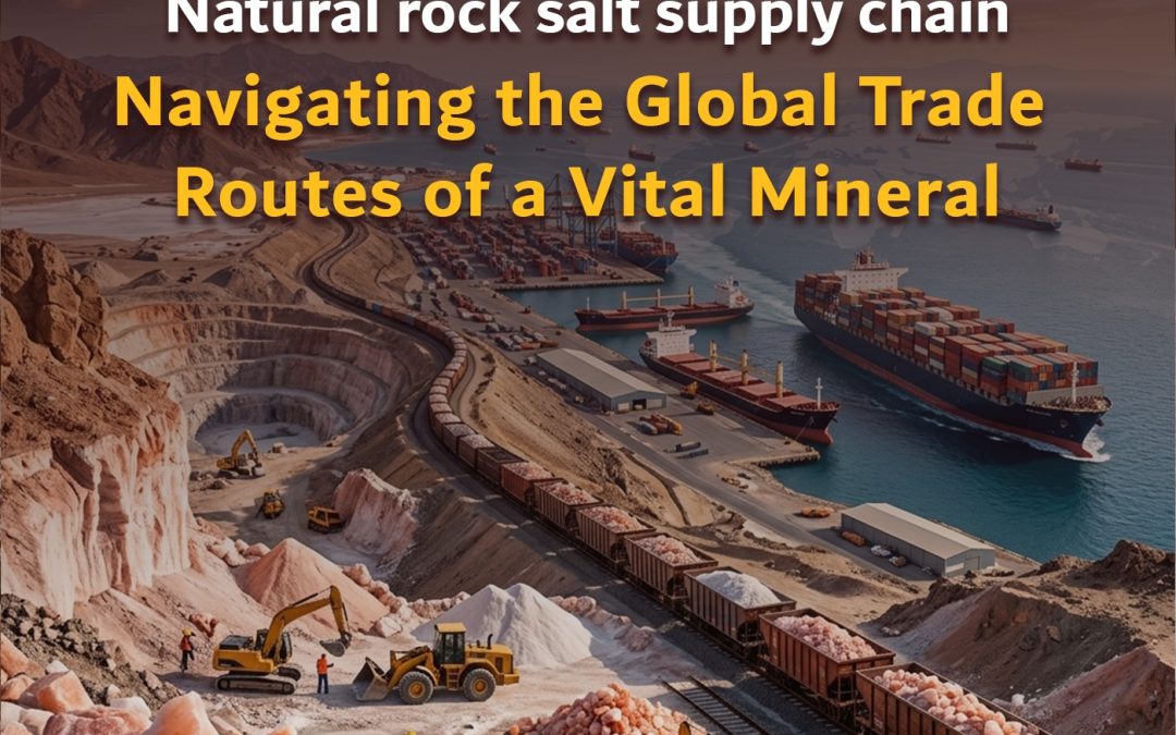 Natural rock salt supply chain: Navigating the Global Trade Routes of a Vital Mineral