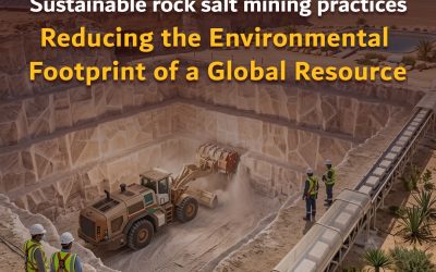 Sustainable rock salt mining practices: Reducing the Environmental Footprint of a Global Resource