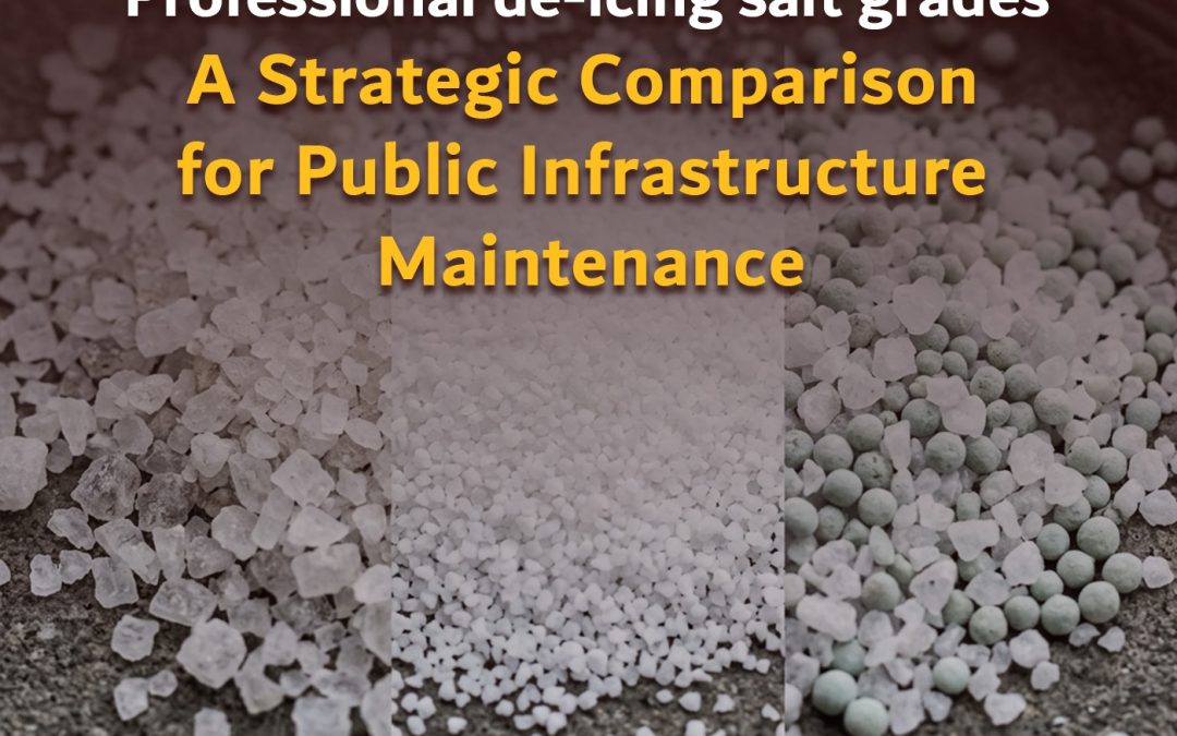 Professional deicing salt grades: A Strategic Comparison for Public Infrastructure Maintenance